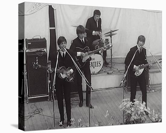 The Beatles Take Over Holland, 1964-British Pathe-Stretched Canvas