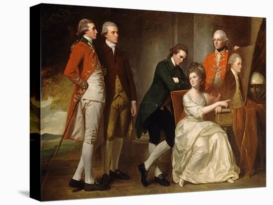 The Beaumont Family-George Romney-Premier Image Canvas