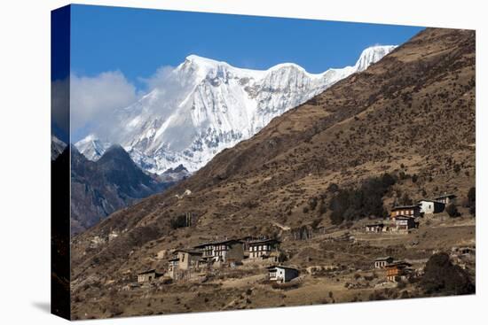 The Beautiful Village of Laya in the Himalayas, Bhutan, Asia-Alex Treadway-Premier Image Canvas