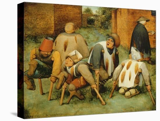 The Beggars, 1568-Pieter Bruegel the Elder-Premier Image Canvas