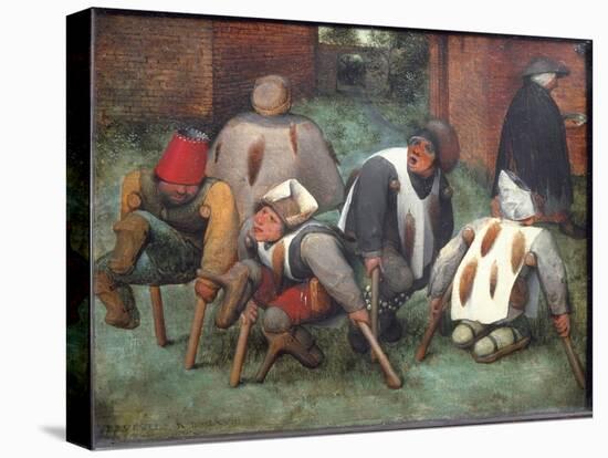 The Beggars or the Cripples - Oil on Wood, 1568-Pieter the Elder Brueghel-Premier Image Canvas