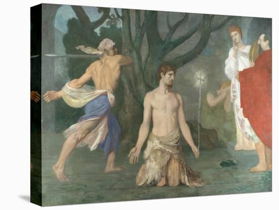 The Beheading of Saint John the Baptist, C. 1869-Pierre Cécil Puvis de Chavannes-Premier Image Canvas