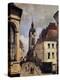 The Belfry of Douai, 1871-Jean-Baptiste-Camille Corot-Premier Image Canvas