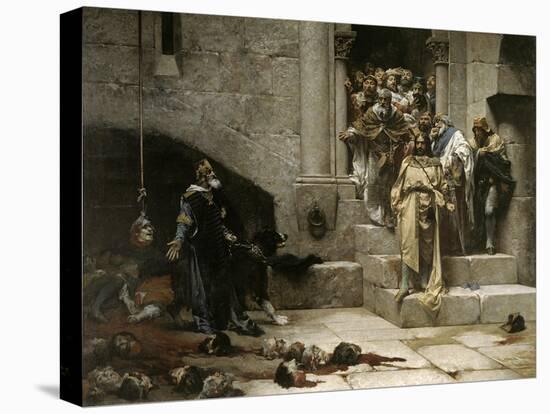 The Bell of Huesca, 1880-Jose Casado Del Alisal-Premier Image Canvas
