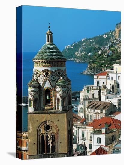 The Bell Tower of Amalfi Cathedral, 11th-17th Century, Campania, Italy-null-Premier Image Canvas