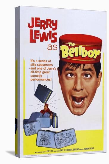 The Bellboy, Jerry Lewis, 1960-null-Stretched Canvas