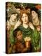 The beloved (1873).-Dante Gabriel Rossetti-Premier Image Canvas