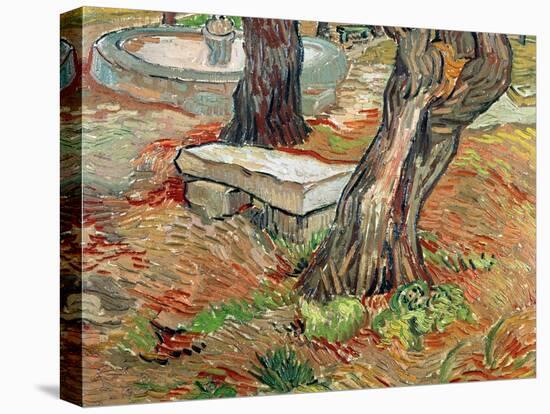 The Bench at Saint-Remy, c.1889-Vincent van Gogh-Premier Image Canvas