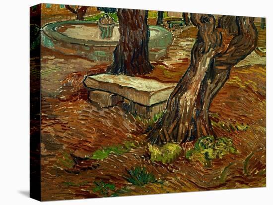 The Bench of Saint-Remy, c.1889-Vincent van Gogh-Premier Image Canvas