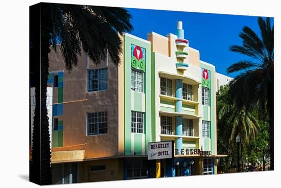 The Berkeley Shore Hotel in the Art-Deco District of Miami Beach - Florida-Philippe Hugonnard-Premier Image Canvas