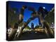 The Berlin Sculpture by Night, Tiergarten, Berlin, Germany-Cahir Davitt-Premier Image Canvas