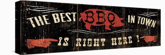 The Best BBQ in Town-Pela Design-Stretched Canvas