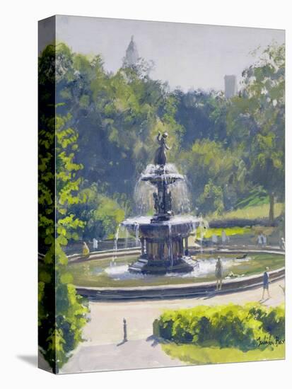 The Bethesda Fountain, Central Park, 1996-Julian Barrow-Premier Image Canvas