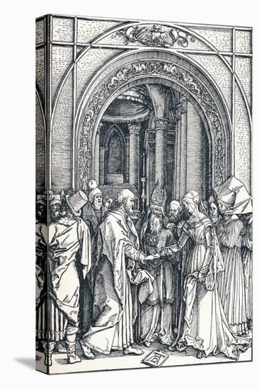 The Betrothal of the Virgin, 1506-Albrecht Dürer-Premier Image Canvas