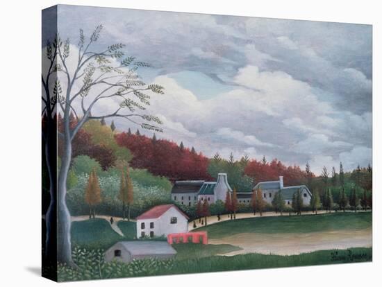 The Bievre at Gentilly, c.1895-Henri Rousseau-Premier Image Canvas