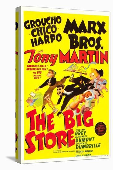 The Big Store, the Marx Brothers, 1941-null-Stretched Canvas