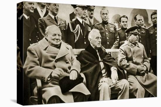 The 'Big Three' at the Yalta Conference-English Photographer-Premier Image Canvas