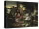The Birdmarket, Amsterdam, c.1660-70-Emanuel de Witte-Premier Image Canvas