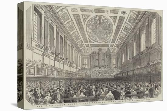 The Birmingham Musical Festival, the Great Music Hall-null-Premier Image Canvas