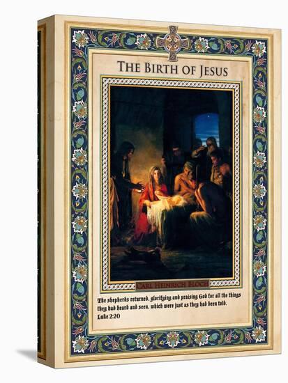 The Birth of Jesus-Carl Bloch-Premier Image Canvas