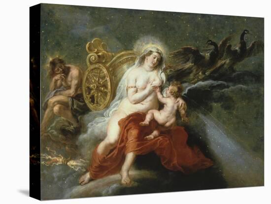 The Birth of the Milky Way with Juno Breastfeeding Baby Hercules, 1636-37-Peter Paul Rubens-Premier Image Canvas