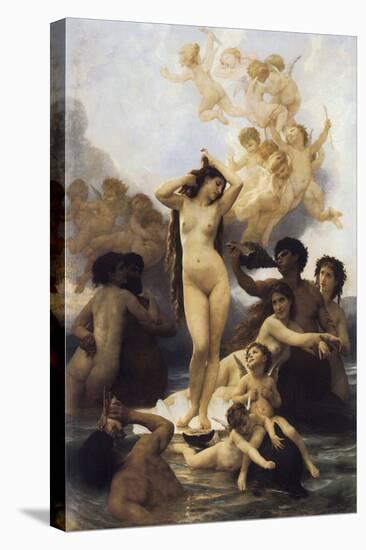 The Birth of Venus-William Adolphe Bouguereau-Stretched Canvas