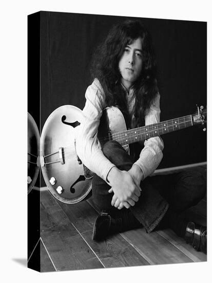 The Birthday of Jimmy Page, Led Zeppelin Guitarist-null-Premier Image Canvas