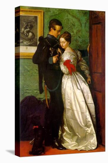 The Black Brunswicker-John Everett Millais-Stretched Canvas