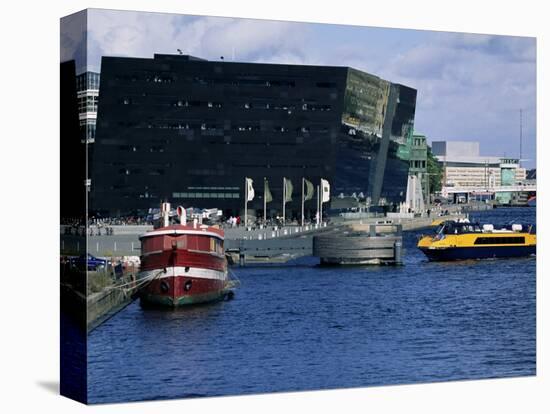 The Black Diamond, New Annexe to the Royal Library, Copenhagen, Denmark, Scandinavia-Kim Hart-Premier Image Canvas