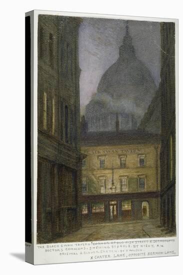 The Black Swan Tavern in Carter Lane, City of London, 1870-JT Wilson-Premier Image Canvas