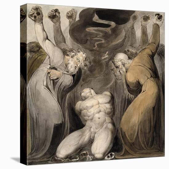 The Blasphemer-William Blake-Premier Image Canvas