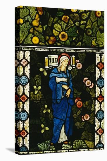 The Blessed Virgin Mary, for the East Window of St. Martin's Church, Brampton, Cumbria-Edward Burne-Jones-Premier Image Canvas