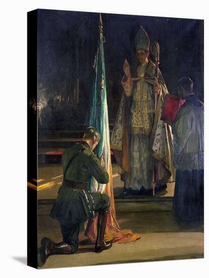 The Blessing of the Colours, 1922-Sir John Lavery-Premier Image Canvas