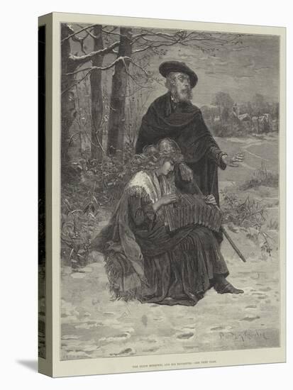 The Blind Minstrel and His Daughter-Davidson Knowles-Premier Image Canvas