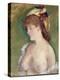 The Blonde with Topless - Oil on Canvas, 1878-Edouard Manet-Premier Image Canvas