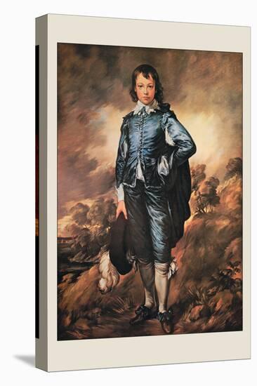 The Blue Boy-Thomas Gainsborough-Stretched Canvas