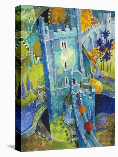 The Blue Castle-David Galchutt-Premier Image Canvas