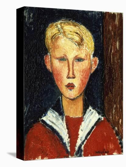 The Blue-Eyed Boy, 1916-Amedeo Modigliani-Premier Image Canvas