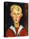 The Blue-Eyed Boy, 1916-Amedeo Modigliani-Premier Image Canvas