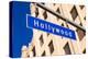 The Blue Hollywood Blvd. Street Sign-flippo-Premier Image Canvas