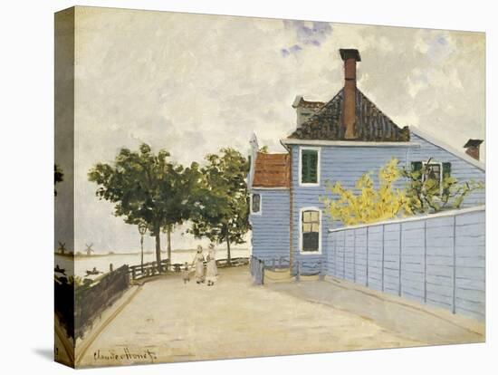 The Blue House, Zaandam-Claude Monet-Premier Image Canvas