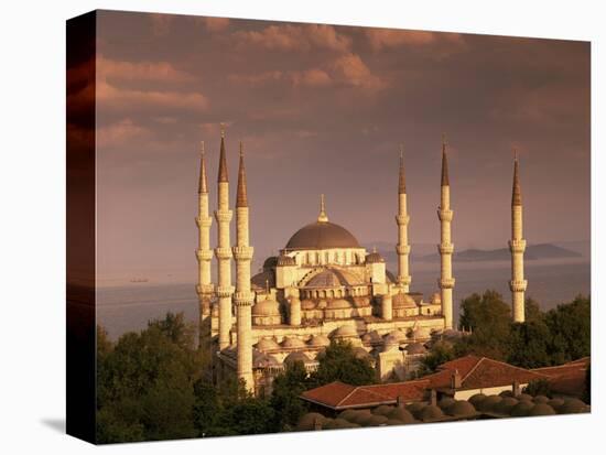 The Blue Mosque, Unesco World Heritage Site, Istanbul, Turkey-Simon Harris-Premier Image Canvas