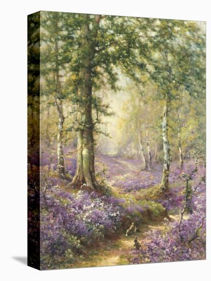 The Bluebell Wood-Alfred Fontville de Breanski-Premier Image Canvas