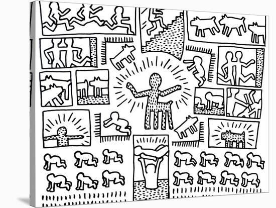 The Blueprint Drawings, 1990-Keith Haring-Premier Image Canvas