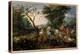 The Boarding of Animals in the Ark of Noe, 17Th Century (Oil on Canvas)-Jan the Elder Brueghel-Premier Image Canvas