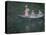 The Boat at Giverny (Or) the Norwegians, the Three Daughters of Mme. Hoschede-Claude Monet-Premier Image Canvas