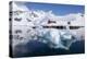 The boat house at the Argentine Research Station Base Brown, Paradise Bay, Antarctica-Michael Nolan-Premier Image Canvas