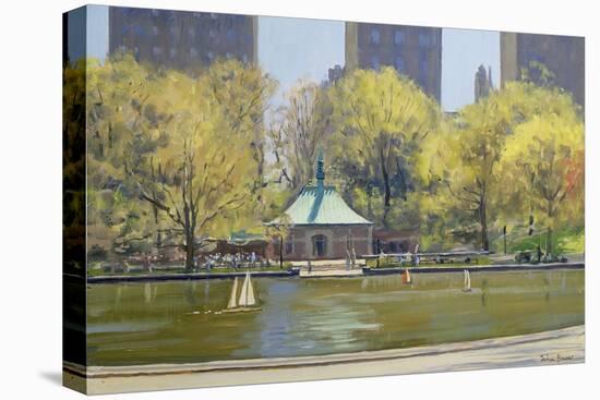 The Boating Lake, Central Park, New York, 1997-Julian Barrow-Premier Image Canvas
