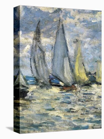 The Boats, or Regatta at Argenteuil-Claude Monet-Stretched Canvas