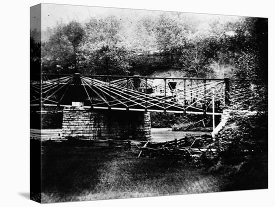 The Bollman Truss Bridge; Savage Maryland-null-Premier Image Canvas